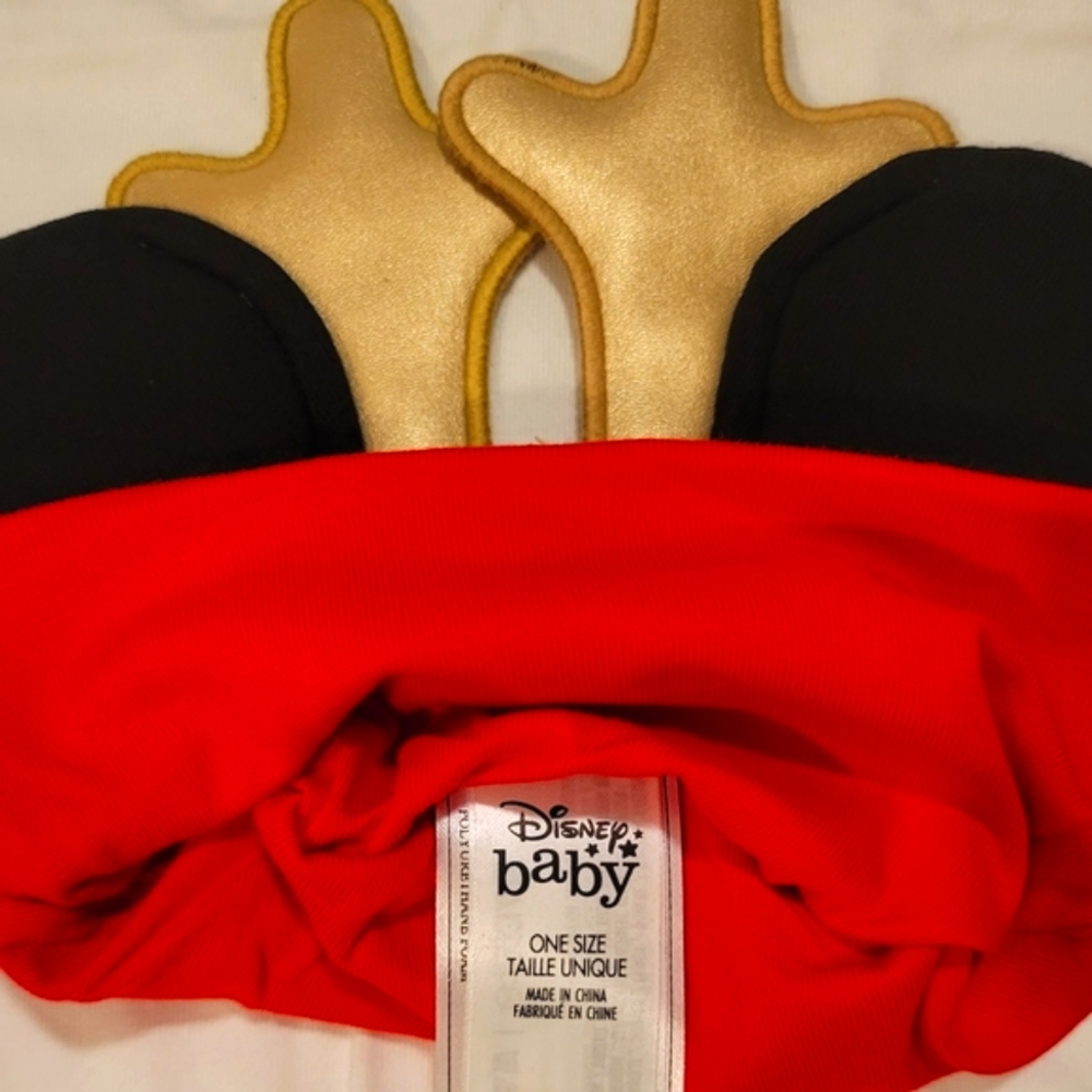 NWOT Disney Baby My First Christmas Mickey Mouse Blanket - Picture 5 of 5